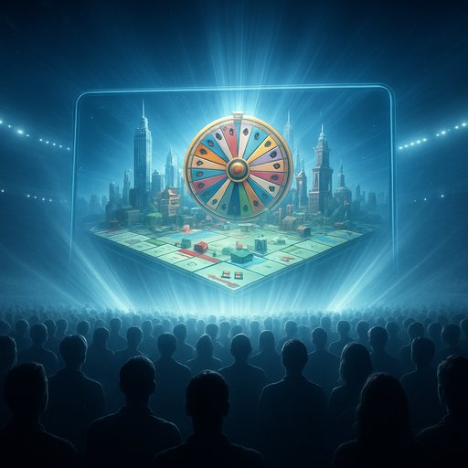 GK222 Win Monopoly Live game lobby on screen